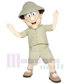 Explorer Boy mascot costume