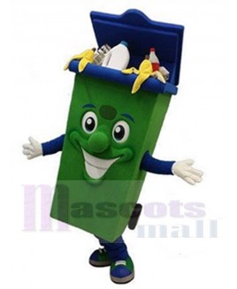 Trash Can mascot costume