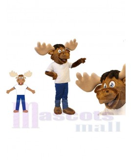 Reindeer mascot costume