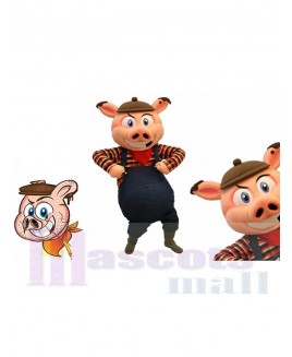 Pig mascot costume