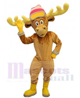 Reindeer mascot costume