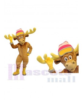 Reindeer mascot costume