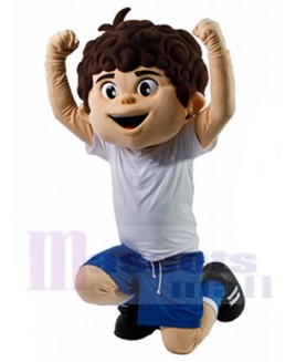 Boy mascot costume