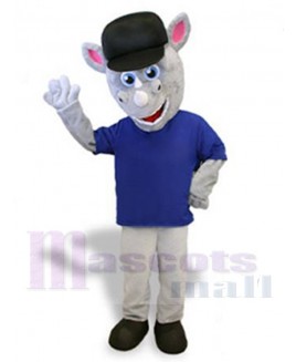 Rhino mascot costume