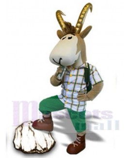 Ibex Goat mascot costume