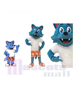 Wolf mascot costume