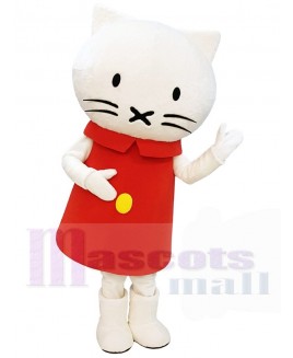 Musti Cat mascot costume