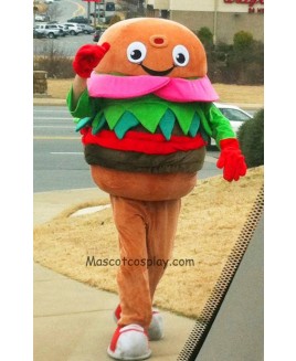 High Quality Adult Food Best Burgers on the Planet Hamburger Mascot Costume