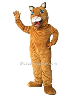 New Brown Cougar Mascot Costume