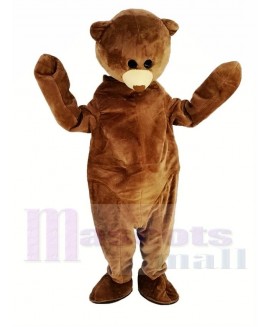 Brown Teddy Bear Mascot Costume