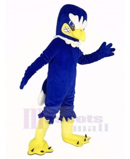 Fierce Blue Eagle Bird Mascot Costume Animal