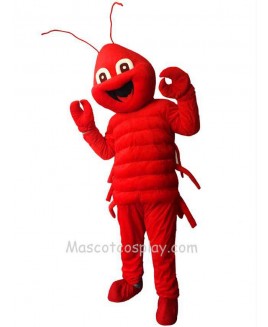 New Handsome Red Lobster Mascot Costume