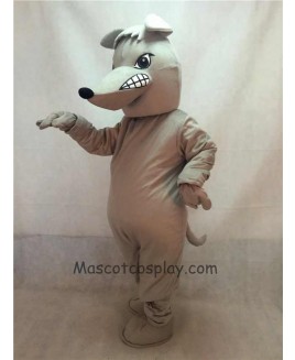 High Quality Grey Ismella Rat Mascot Costume