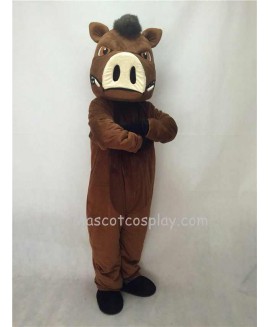 Fierce New Wild Boar Pig Hog Mascot Costume