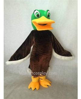 Hot Sale Adorable Realistic New Green Head Brown Mallard Duck Mascot Costume