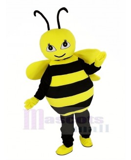 Yellow Little Bee Mascot Costume Animal