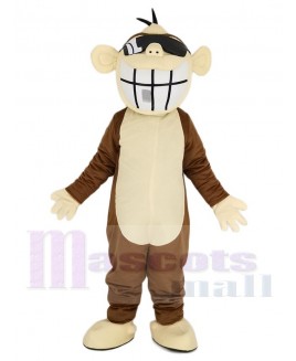 Brown Funny Monkey Mascot Costume Animal