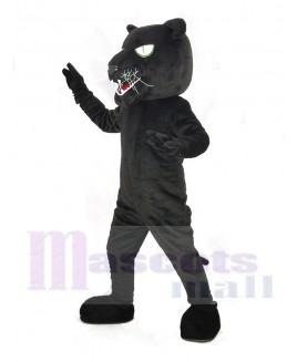 Black Panther with Long Beard Mascot Costume Animal