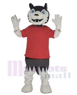 Wolf mascot costume