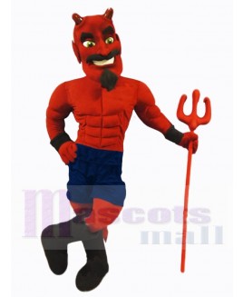 Devil mascot costume