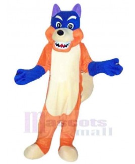 Wolf mascot costume