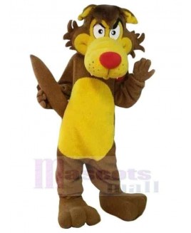 Wolf mascot costume