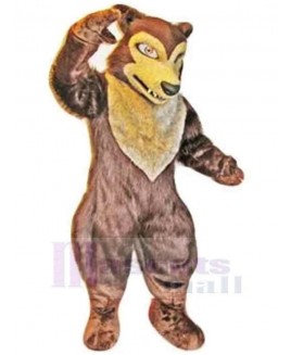 Wolf mascot costume