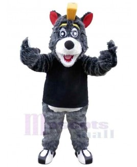 Wolf mascot costume