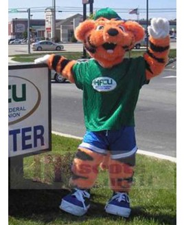 Tiger mascot costume