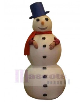 Snowman mascot costume