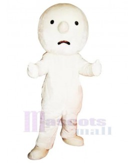 Snowman mascot costume