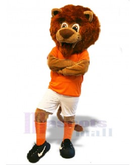 Lion mascot costume