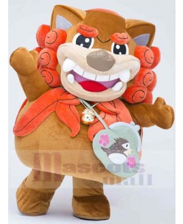 Lion mascot costume