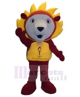 Lion mascot costume