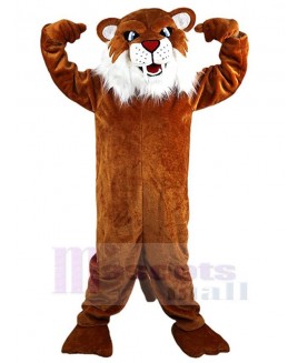 Leopard mascot costume