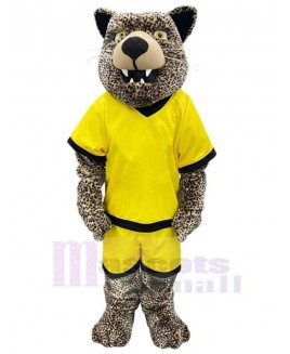 Leopard mascot costume