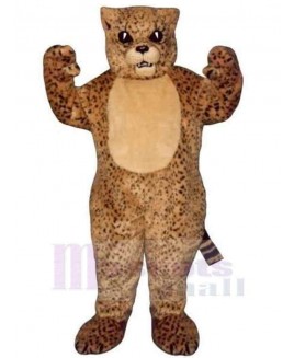 Leopard mascot costume