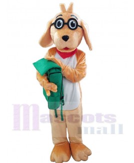 Retriever Dog mascot costume