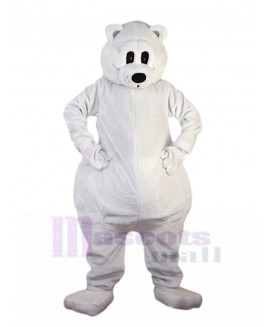 Polar Bear mascot costume