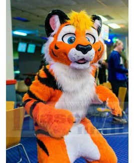 Tiger mascot costume