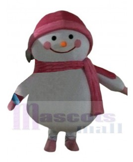 Snowman mascot costume