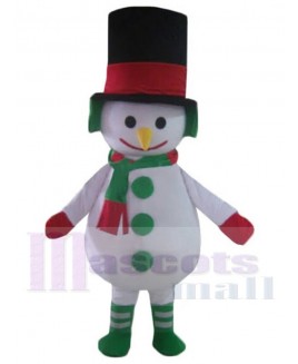 Snowman mascot costume