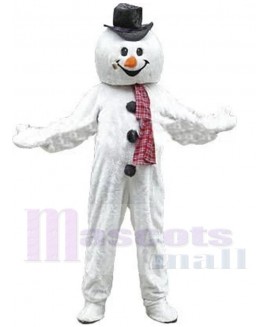 Snowman mascot costume