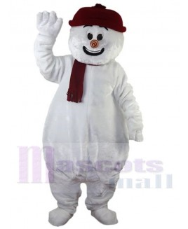 Snowman mascot costume