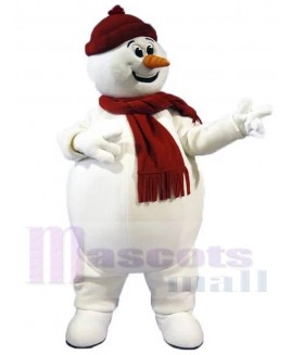 Snowman mascot costume