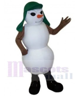 Snowman mascot costume