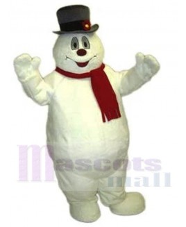 Snowman mascot costume