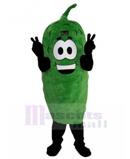 Pickle mascot costume