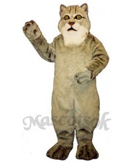 Cute Lynx Cat Mascot Costume