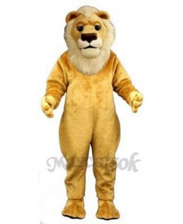 Cute Sleepy Lion Mascot Costume